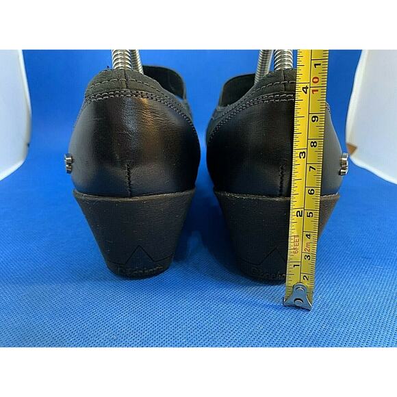 SKECHERS Mary Janes Brown Slip-On Comfort Wedge Heel SN 46628 Women's Size 9 - Picture 9 of 12